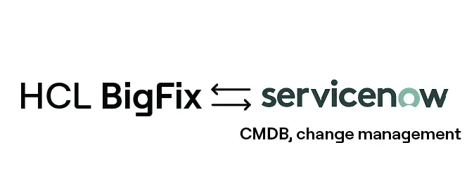 BigFix ServiceNow Data Flow