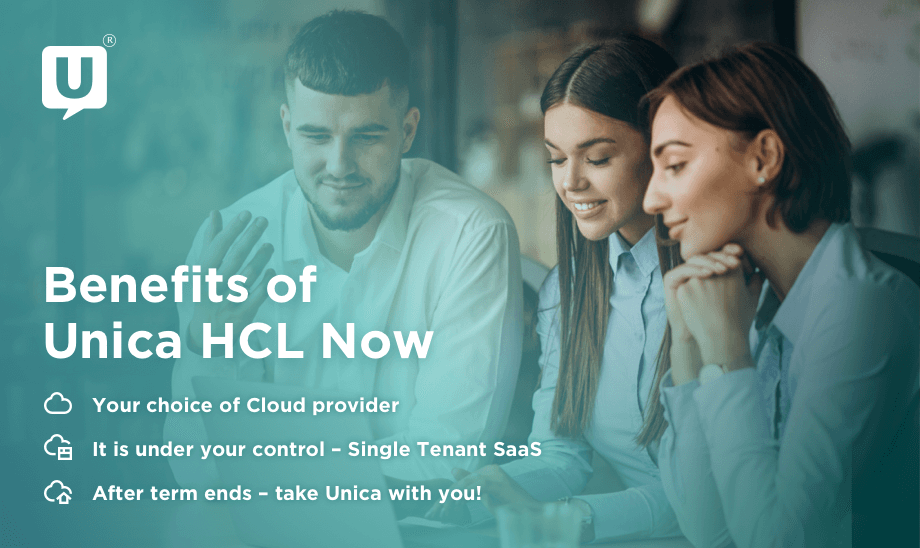 Benefits of Unica on HCL Now