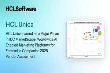 IDC Names HCL Unica a Major Player in AI Marketing Platforms