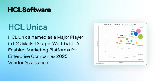 HCL Unica named Leader: 2023 Quadrant Spark Matrix&trade; for Multichannel Marketing Hub
