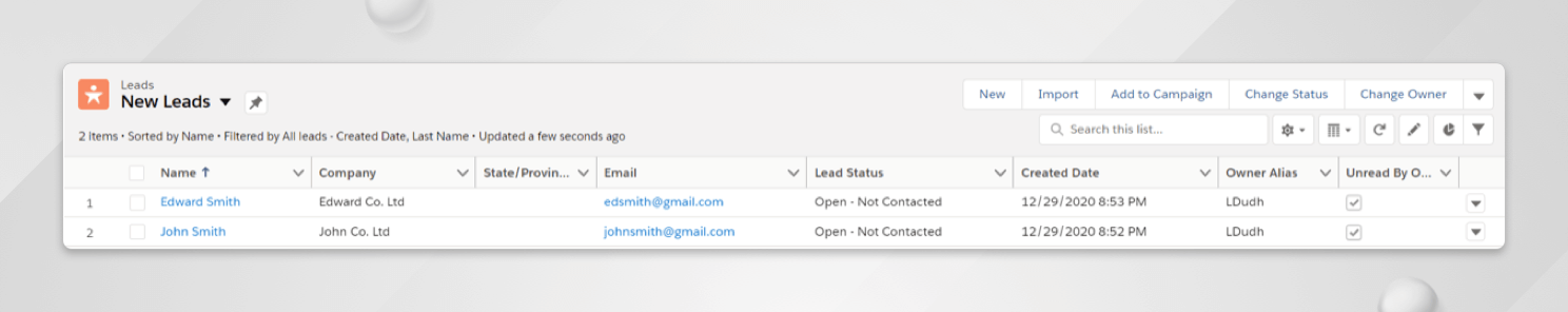 Unica Journey-Integration with Salesforce CRM