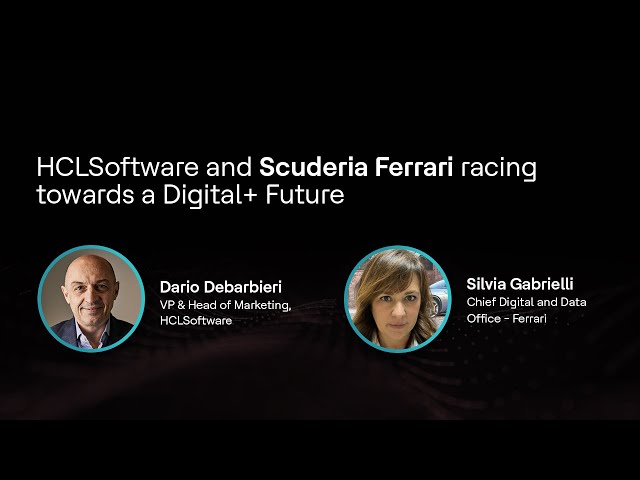 Carlos Sainz Interviewed by Our Marketing VP Dario Debarbieri