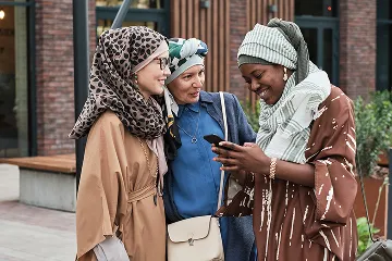 Student Arriving on Campus